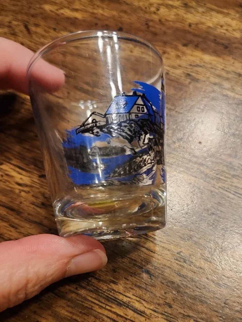 Rhode Island Blue Scenic Shot Glass